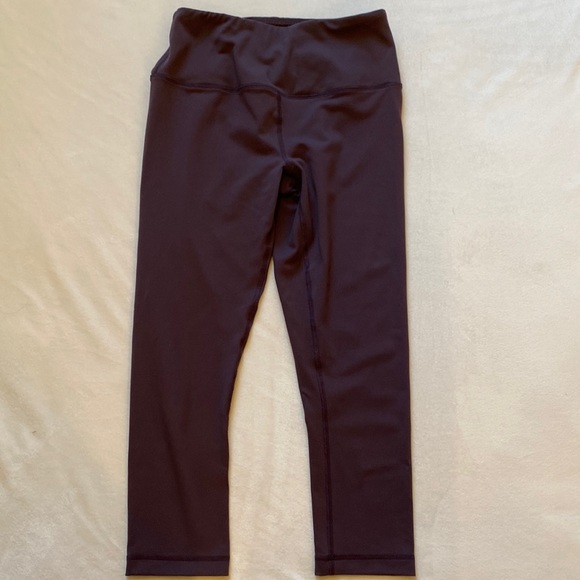 Women's Plum Color Yoga Pants Size Medium - Picture 1 of 3
